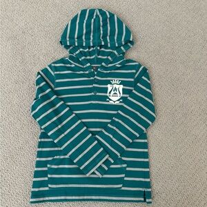 Boys Tea Collection Hooded Long Sleeve Shirt, Size 8